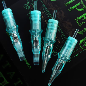 Cartouches d'aiguilles de tatouage stériles <span class=keywords><strong>QUATAT</strong></span> Viper Green jetables, fournitures professionnelles pour le tatouage - Product Image 4
