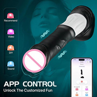 Riesiger Realistischer Pferde-Analdildo mit 7 Vibrationsmodi, Fernbedienung, Drachen-Monster-Dildo-Vibrator für Frauen