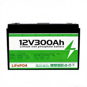 بطارية ليثيوم فوسفات الحديد 12 فولت 300 أمبير ساعة قابلة لإعادة الشحن بعمر 4000 دورة، 12.8 فولت، تعمل في درجات حرارة من -20 إلى 55 درجة مئوية، متوفرة بخدمة التصنيع حسب الطلب - Product Image 1