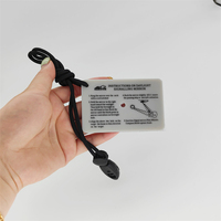 JK-LM-007 multifonction extérieur d'urgence Super Rescue Signal Mirror avec boussole Sifflet pour le camping