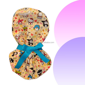 Chapeau de travail médical à motif de dessin animé, bonnet de travail pour médecin d'hôpital, bonnet de travail pour personnel de santé, bonnet de travail pour <span class=keywords><strong>clinique</strong></span> vétérinaire, bonnet de travail pour infirmière, chapeaux de beauté - Product Image 2