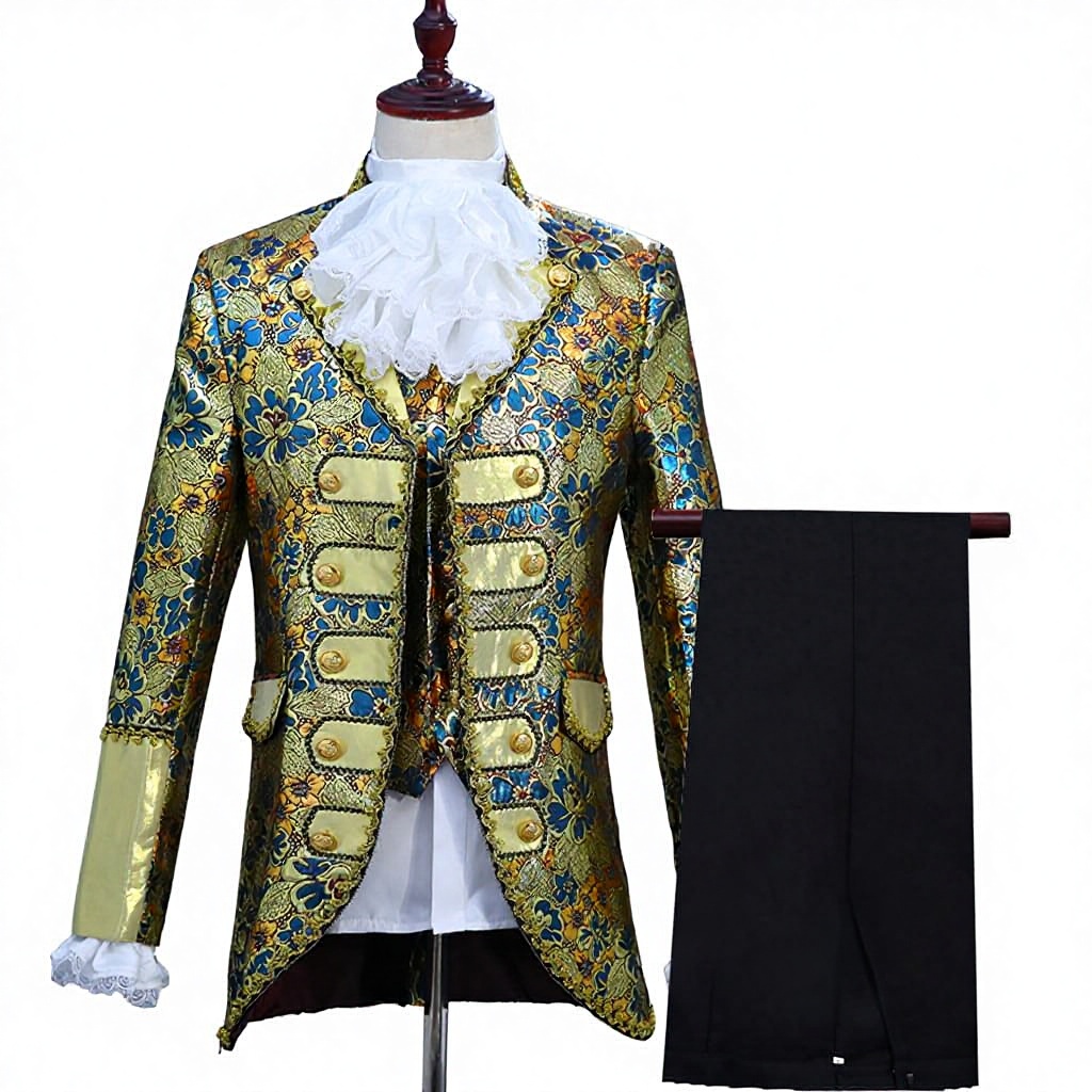 Giallo con pantaloni
