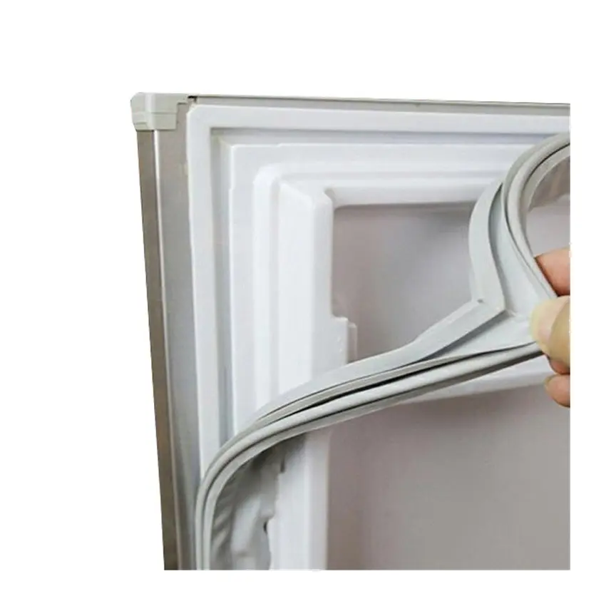 Manufacturer custom Magnetic refrigerator door rubber seal gasket in multiple shape and fridge strip size