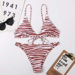 Conjunto de Bikini de 2 Piezas para Mujer, Diseño Push-Up, Secado Rápido, Sexy, OEM/ODM - Product Image 1