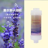 Cartouche filtrante de pommeau de douche parfumée édition 2026 pour aromathérapie, purifie l'eau du robinet, embellit la peau, pour salle de bain, maison, hôtel, SPA