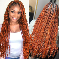 Ekstensi Rambut Manusia Remy Mentah Brasil 100 Gram Deep Wave Braiding Double Weft Hitam Alami Vigor Hair VH0340