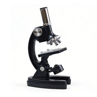 High Power HD Portable 300X-1200X Monocular Biological Microscope Automatic Calibration 1 Year Warranty-Suitcase Kit for