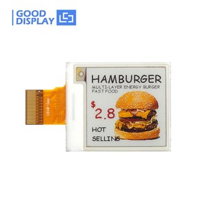 GDEM0154F61H 1.54 Inch Quad-Color E-<b>Paper</b> Display 200x200 Black White <b>Red</b> Yellow High Resolution Low Power SPI E-Ink Panel - Product Image 1