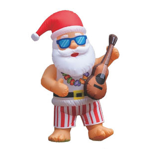 Small Outdoor <b>Inflatable</b> <b>Santa</b> Claus Christmas Model for Advertising and Decoration - Product Image 1