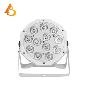 Luz LED Plana para Escenario 12x18w 6en1, para Bodas y Discotecas, 12 Piezas de Iluminación LED Slim Par - Product Image 1