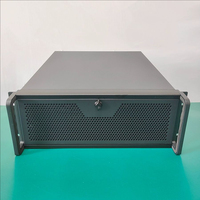 4U Design Horizontal Serveur Cas Pleine Hauteur Rack 7 Slots Supports E-ATX Carte Mère 240/120 Radiateur De Refroidissement Par Eau 2 PC Stock