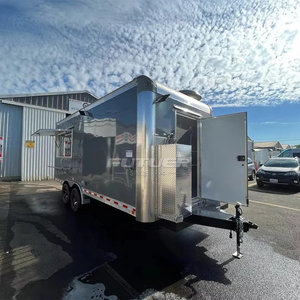 Camionnette de cuisine mobile sur mesure, remorque de restauration rapide, <span class=keywords><strong>camion</strong></span> de tacos mobile, remorque de concession, <span class=keywords><strong>camion</strong></span> de barbecue, personnalisable - Product Image 2