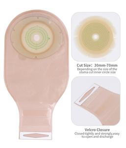 無料サンプル医療機器用品再利用可能なツーピース人工肛門バッグ安い人工肛門バッグ - Product Image 1