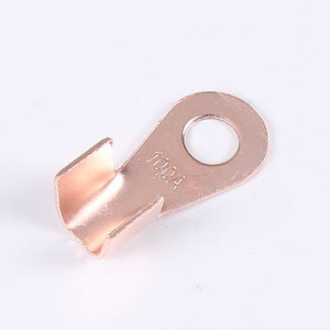 מחבר חשמלי מסוג טבעת נחושת/פליז עם חור בקוטר 5 מ\\\"מ, סדרת OT, לחיבור הארקה - Product Image 4