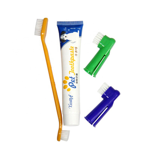 Usine en gros 4 en 1 <span class=keywords><strong>chien</strong></span> soins dentaires <span class=keywords><strong>chien</strong></span> doigt <span class=keywords><strong>brosse</strong></span> à dents animal de compagnie chat <span class=keywords><strong>chien</strong></span> <span class=keywords><strong>brosse</strong></span> à dents et dentifrice ensemble pour animal de compagnie - Product Image 2