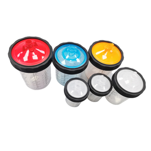 Juego <span class=keywords><strong>de</strong></span> 50 Vasos <span class=keywords><strong>de</strong></span> Plástico <span class=keywords><strong>para</strong></span> Pistola <span class=keywords><strong>de</strong></span> Pintura Automotriz, Material PE <span class=keywords><strong>para</strong></span> Productos Químicos - Product Image 2