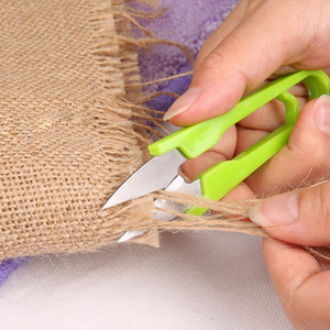 U Shaped Yarn Trimmer Stainless Steel Blade Mixed Colors For Home <b>Craft</b> Use - Product Image 2
