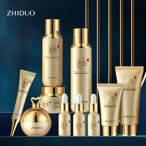 ZHIDUO Anti-âge chrysanthème purslane collagène cubilose <span class=keywords><strong>comestible</strong></span> nid d'oiseau crème pour le visage sérum ensembles de soins de la peau - Product Image 4