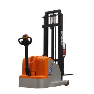Elevator Use Mini Stacker Small Space 900 Kg 1000kg 1200kg Lifter Walkie Counter-balanced Pallet Stacker