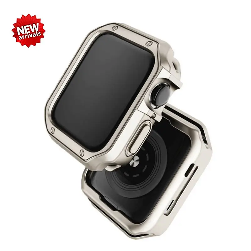 Custodia protettiva per paraurti Dropshipping per Iwatch Series 8 7 6 5 SE protezione per schermo in TPU morbido per Apple Watch Case 49mm 45mm 44mm