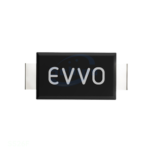 Ic Integrated Circuit Original SS26F DO-221AC, SMA Flat Leads Single Diodes DIODE SCHOTTKY 60V 2A SMAF - Product Image 1