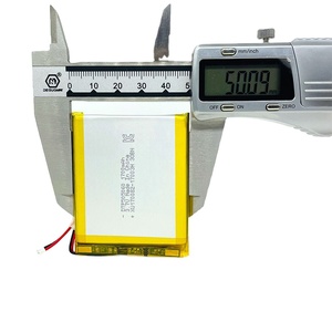 Más de 1000 modelos, 700 en stock, contáctenos. Control de calidad estricto. Batería de iones de litio 505060 de 1700 mAh y 3.7 V. Precio de fábrica al por mayor. Polímero personalizado. - Product Image 3