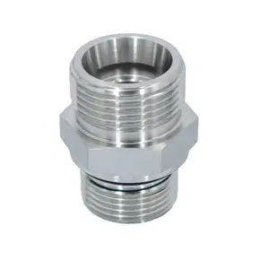 1Cm Lightweight-Wd Metric G Thread With Sealed Ed Ring Eaton Yonghua Standard 24-Degree Cone Ferrule Hydraulic Joint