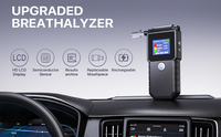 Testeur d'alcoolémie portable, détecteur d'alcool à capteur semi-conducteur, éthylotest haute précision avec écran LCD pour usage personnel quotidien