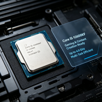 Processeur de bureau pour jeux In-tel Core I5-12600K 12600KF 12e génération 10 cœurs 16 threads LGA1700