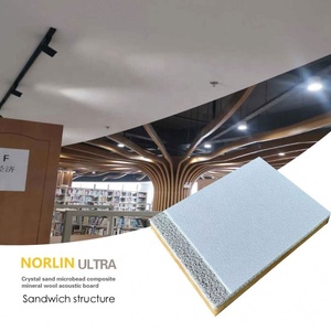 Plafonds acoustiques complets, monolithiques, intégrés, <span class=keywords><strong>à</strong></span> grille dissimulée, panneaux lisses et sans joints, <span class=keywords><strong>laine</strong></span> <span class=keywords><strong>de</strong></span> <span class=keywords><strong>verre</strong></span> - Product Image 2