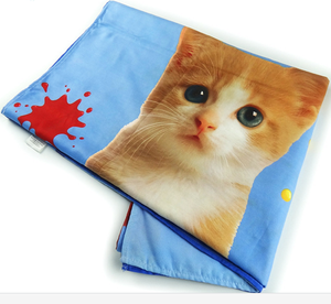 Eco-friendly stampato personalizzato in microfibra palestra Fitness all'aperto Super assorbente rapido asciutto asciugamani sportivi Logo personalizzato con <span class=keywords><strong>tasca</strong></span> - Product Image 5