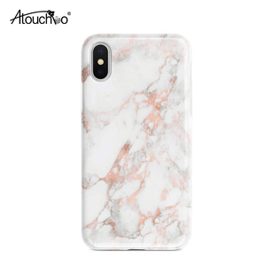 A Per il iphone XS/XI/XR2 IMD In Oro Rosa di Marmo Opaco Stampato Sottile Molle di TPU di Protezione caso della copertura - Product Image 1