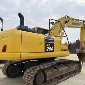 Komatsu เครื่องขุด PC200-10มือสองปั๊มเกียร์20ตันชิ้นส่วนกลางตีนตะขาบ - Product Image 1