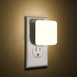 Factory Direct 2700k LED Night <b>Light</b>, Square Plug-in <b>Light</b> <b>Sensor</b> Lamp, Low Energy <b>Indoor</b> Lighting, Custom Color Temperature - Product Image 2