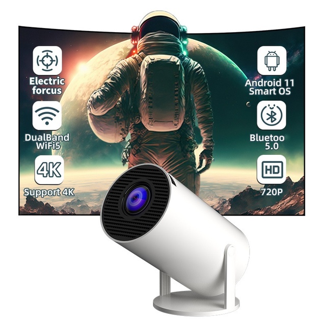 Hot Selling HY300 RK3326 Projector HD Same Screen/Android 5G WiFi Mobile Projection Portable Home Projector