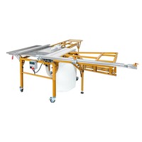 Scie à panneaux coulissante de qualité industrielle pour le travail du bois avec guide mobile – Machine à bois