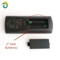 Control Remoto Universal Inteligente de 10 Botones, Color Negro, con Alcance de 8-18m para Lámparas, Aire Acondicionado, TV Box, Compatible con Personalización