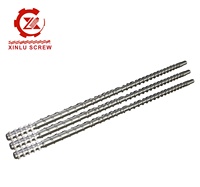 Barril de tornillo nitrurado DE FÁBRICA DE Zhejiang Zhoushan para máquina de soplado de película plástica personalizada