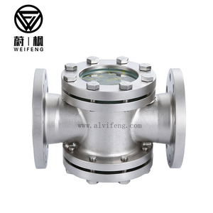 Đồng Hồ Đo Lưu Lượng Nước Áp Suất Cao Kính Ngắm Với Flapper - Product Image 4