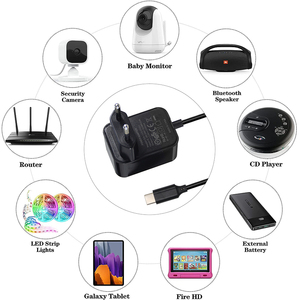UE 12W AC DC Adaptador 12V Adaptador de corriente de conmutación Cantidad de pared Cargador USB - Product Image 3