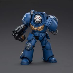 Figura de Acción 1/18 40K Ultramarines Terminator Squad Terminator con Cañón de Asalto, Figuras de Juguete - Product Image 6
