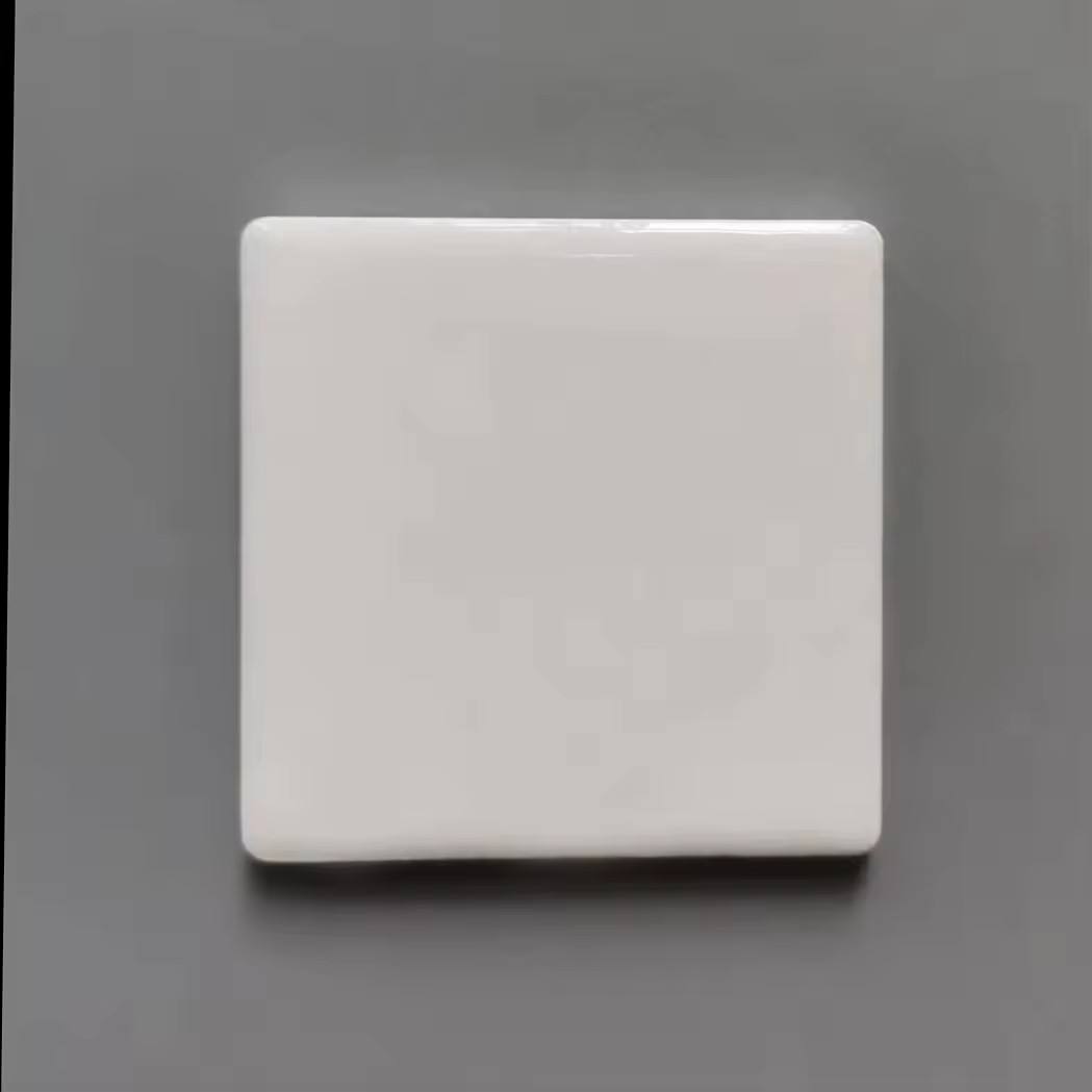 White 6cm Square