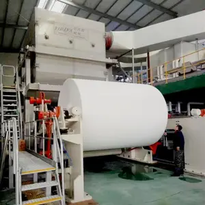 Factory Recycle Paper Machine For Production of Toilet Paper and Napkins