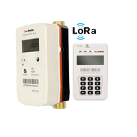 Compteur de débit ultrasonique sans fil prépayé LoRa, eau chaude/froide, IP68, logo personnalisé, prix de gros, OEM, durée de vie de la batterie de 6 ans, Modbus
