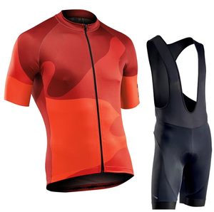 Traje de Ciclismo Zede Multicolor Profesional, Resistente al Viento, que Absorbe la Humedad, de Secado Rápido y Transpirable, de Poliéster, para Eventos de Ciclismo - Product Image 4