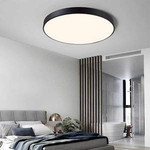 Đèn trần hiện đại đơn giản 24W 48W 60W 72W, đèn phòng khách hình chữ nhật, đèn panel <span class=keywords><strong>LED</strong></span> đen trắng - Product Image 4