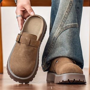 Nouvelles mules Birkenstock en daim 2026 pour <span class=keywords><strong>sabots</strong></span>, mode, orthopédiques, semelle en liège souple, respirantes, à boucle réglable, personnalisables - Product Image 3
