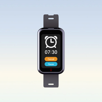 HBNKH 2026 Nuevo Reproductor de Música MP3 MP4 Portátil con Forma de Reloj, Reproductor de Música sin Pérdida, Libro Electrónico, Grabadora de Video, Resistente al Agua IP67 5.2