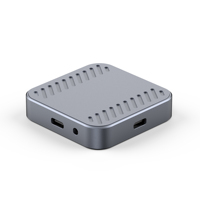Magnetischer Typ C 4 K60Hz HDMI 100W PD USB3.1 10 Gbit/s SD TF Kartenleser USB C Hub Docking station für iPhone 16 15 Pro Laptop PC