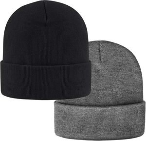 <span class=keywords><strong>Bonnet</strong></span> unisexe en coton tricoté 100 % pour femme et homme avec broderie 3D, doux, chaud et à revers, idéal pour le <span class=keywords><strong>ski</strong></span> et les voyages - Product Image 1